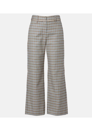 'S Max Mara Michelle wool and cotton wide-leg pants