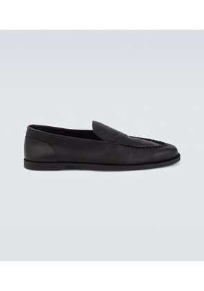 John Lobb Pace leather loafers
