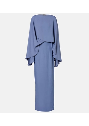 Taller Marmo Eolia crepe cady gown