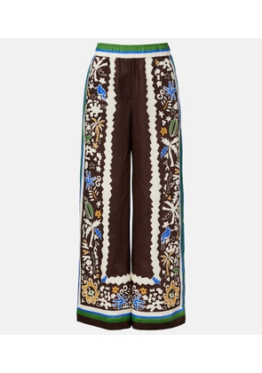 Alemais Maroc cotton wide-leg pants