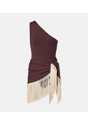 Taller Marmo Yacare swimsuit and beach cover-up set