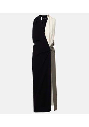 Proenza Schouler Elsa draped crepe midi dress