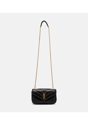 Saint Laurent Lou Lou Mini leather crossbody bag