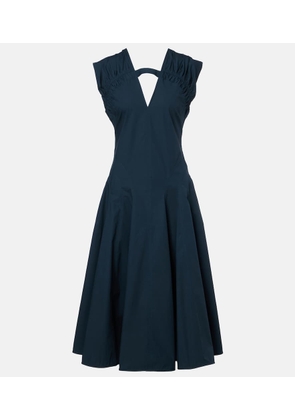 Proenza Schouler Manoela cotton-blend midi dress