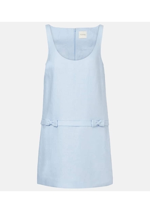 Posse Harper linen minidress