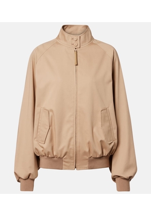 Gabriela Hearst Wynne cotton bomber jacket