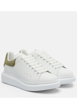 McQueen Oversized leather sneakers