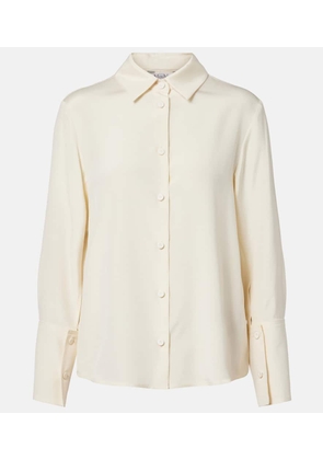 Max Mara Voliera silk-blend cady shirt