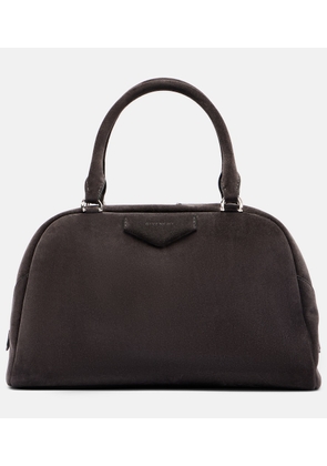 Givenchy Antigona East-West Medium suede tote bag