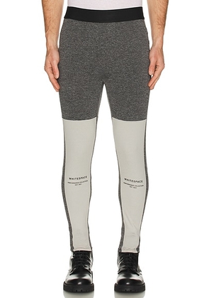 Whitespace Graphene Base Pant in Black & White - Black,Grey. Size XL/1X (also in ).