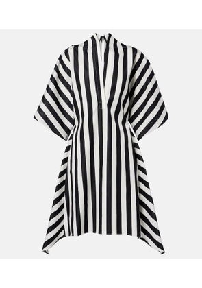 Jacquemus Moisson striped cotton and silk tunic