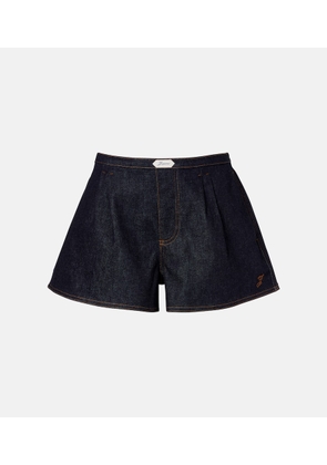 Jacquemus Logo denim shorts