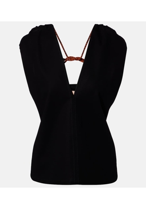 Plan C Cotton crepe top