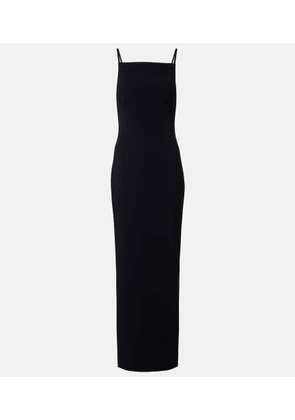 Givenchy Sliced crepe cady gown