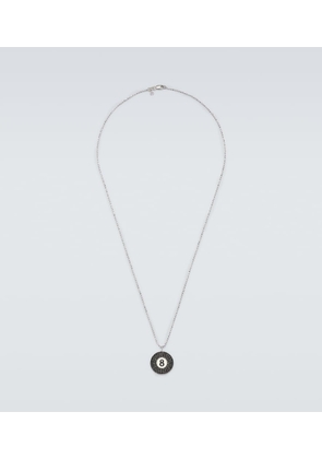 Sydney Evan 14kt white gold pendant necklace with diamonds