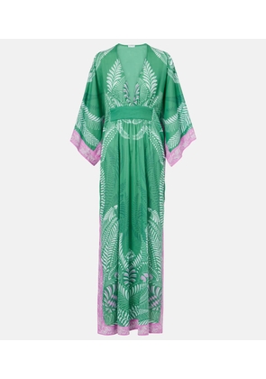 Poupette St Barth Sol printed cotton kaftan