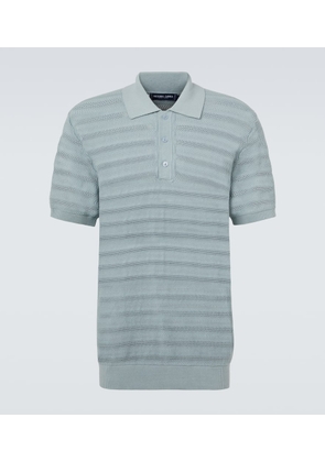Frescobol Carioca Vidal cotton jacquard polo shirt
