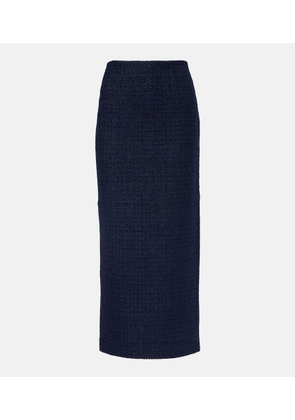 Roland Mouret Boucle midi skirt