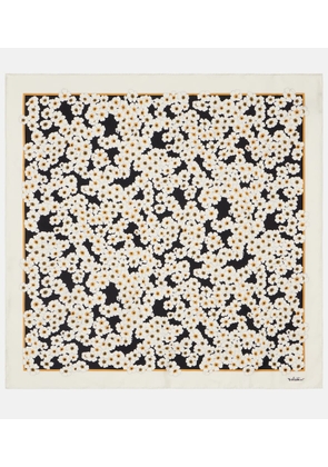 Valentino Floral silk scarf