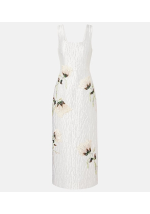 Simkhai Lilibeth embellished jacquard cocktail dress