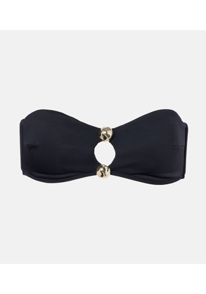 Simkhai Embellished cutout bikini top