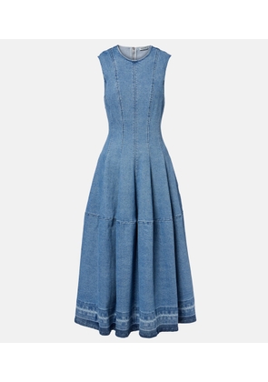 Simkhai Bowen denim maxi dress