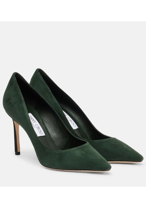 Jimmy Choo Romy 85 suede pumps