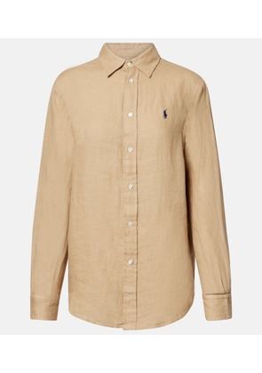 Polo Ralph Lauren Logo linen shirt
