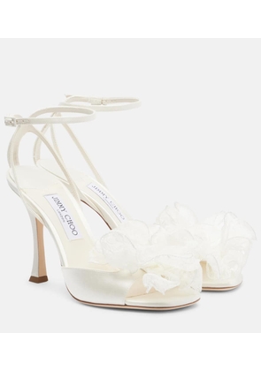 Jimmy Choo Mimmi satin sandals