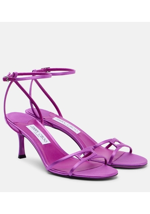 Jimmy Choo 1998 Leo 65 satin sandals