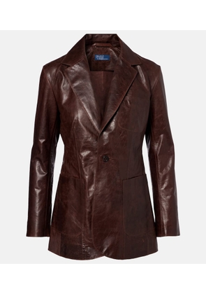 Polo Ralph Lauren Leather blazer