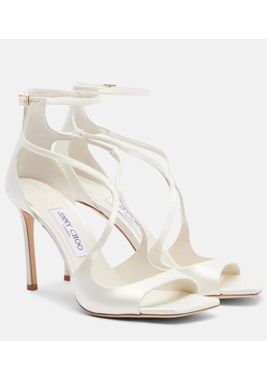 Jimmy Choo Azia 95 satin sandals