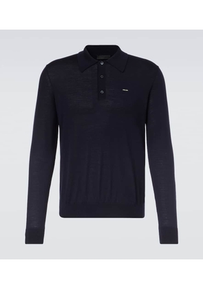 Prada Virgin wool polo sweater