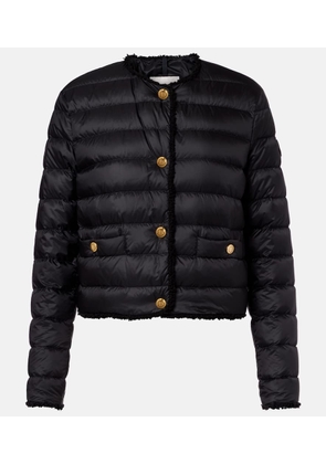 Moncler Fleurs quilted down jacket