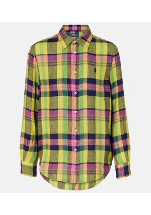 Polo Ralph Lauren Checked linen shirt