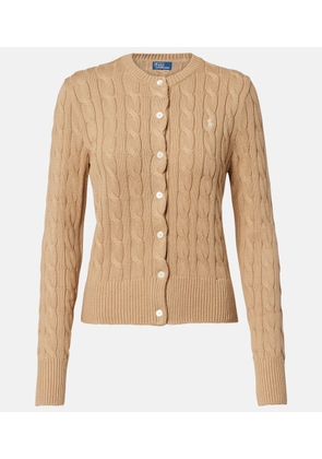 Polo Ralph Lauren Cable-knit cotton cardigan
