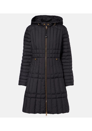 Moncler Menthelong quilted down coat