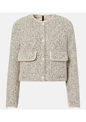 Moncler Dauphine down-paneled tweed jacket