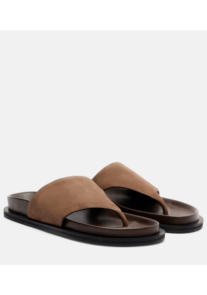 A.Emery Imara suede thong sandals
