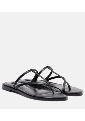 A.Emery Cyrus leather thong sandals