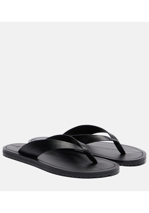 A.Emery Flora leather thong sandals
