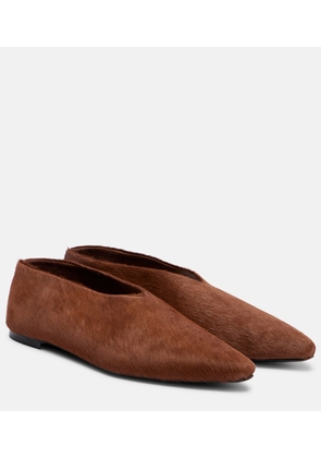 A.Emery Lima calf hair flats