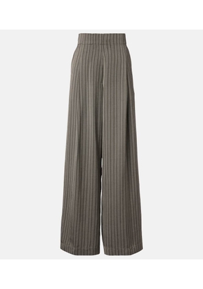Dries Van Noten Striped wide-leg pants