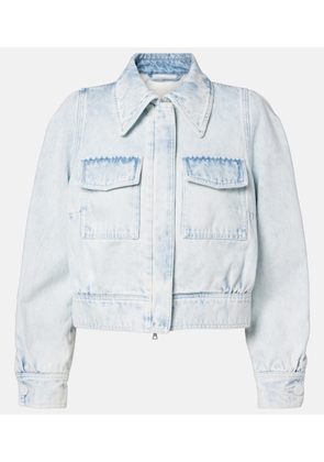 Dries Van Noten Cropped denim jacket
