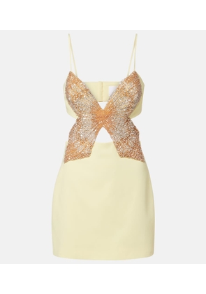 Costarellos Zilia embellished minidress