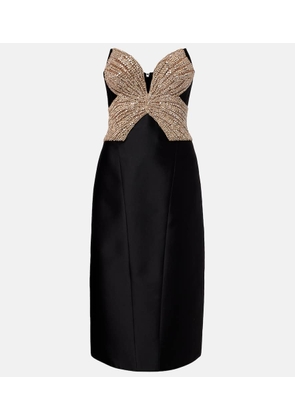 Costarellos Tala embellished cocktail dress