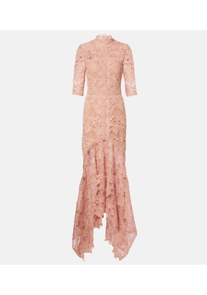 Costarellos Kalissa guipure lace cocktail dress