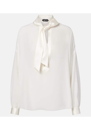 Tom Ford Silk crepe de chine blouse