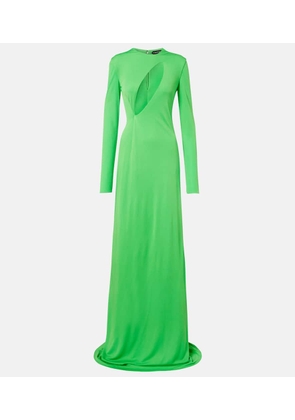 Tom Ford Cutout crepe jersey gown