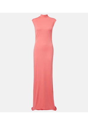Tom Ford Asymmetric crepe jersey gown